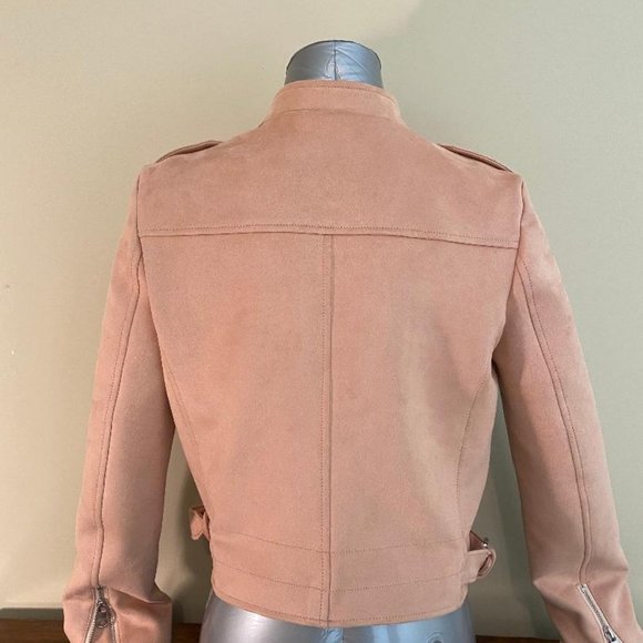 Moto Jacket, Microsuede - Picture 2 of 3